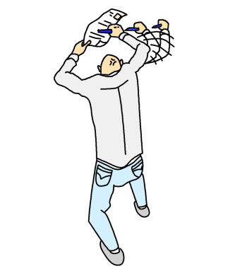 1�񂵂�����Ɨ��đ����ɂ�������B